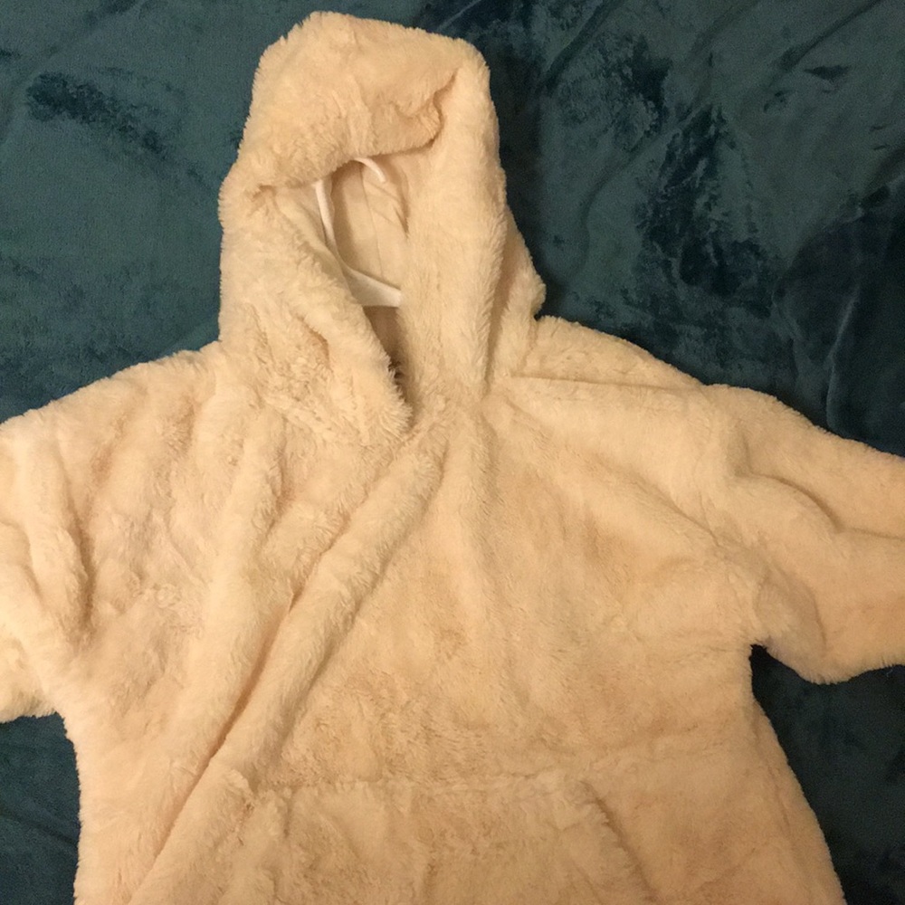 A fuzzy sweater.